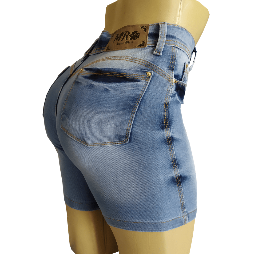 bermuda feminina cos alto